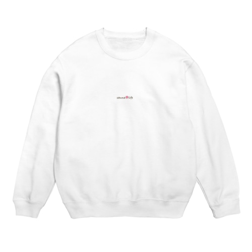 sauna♡Life Crew Neck Sweatshirt