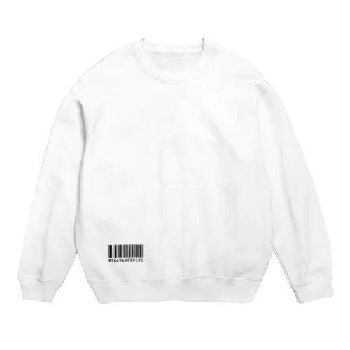 バーコード Crew Neck Sweatshirt