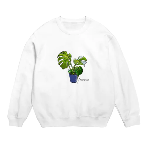 モンステラ Crew Neck Sweatshirt