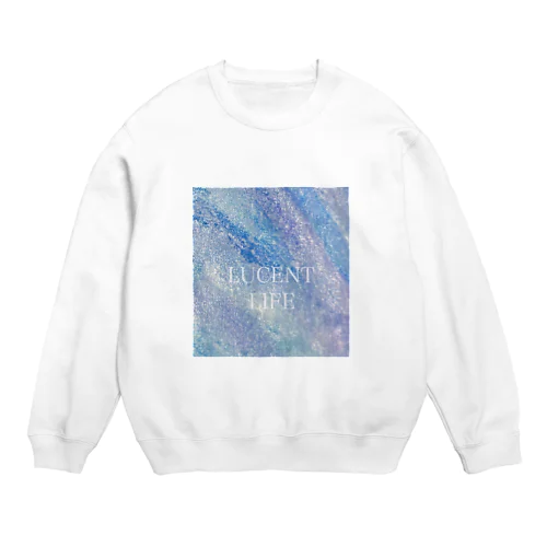 LUCENT LIFE 煌流 / Shining flow Crew Neck Sweatshirt