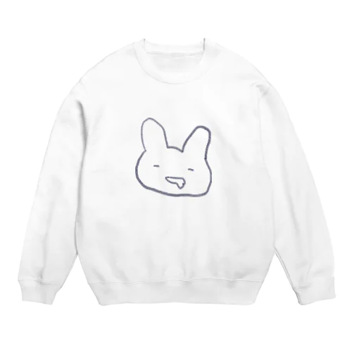 へにゃうさぎちゃん Crew Neck Sweatshirt