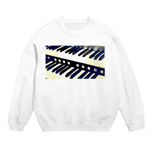 電子オルガン・キーボードデザイン Crew Neck Sweatshirt