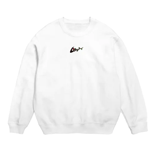 "LOVEBUZZ"REDROSE/BLK/MINI Crew Neck Sweatshirt