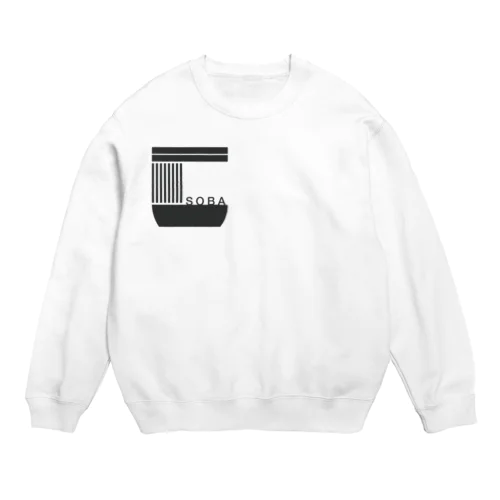 soba-logo KURO Crew Neck Sweatshirt