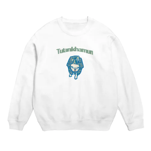 ツタンカーメン犬 Crew Neck Sweatshirt