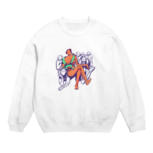 服従 Crew Neck Sweatshirt