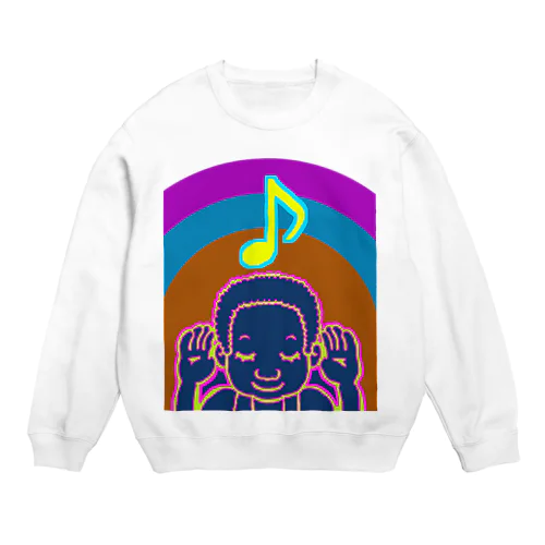 すきなうたがきこえる Crew Neck Sweatshirt