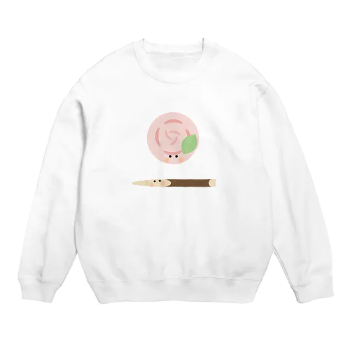 練り切りちゃん Crew Neck Sweatshirt