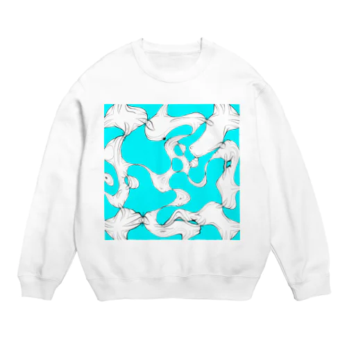 晴天の驟雨 Crew Neck Sweatshirt