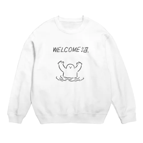 WELCOME沼 Crew Neck Sweatshirt