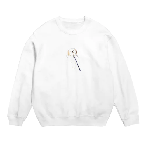 歩け犬 実写・改 Crew Neck Sweatshirt