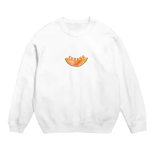 富良野メロン Crew Neck Sweatshirt