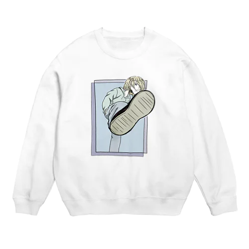 足蹴 Crew Neck Sweatshirt