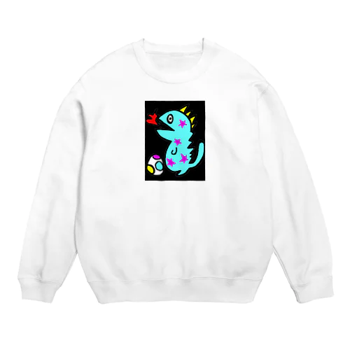 しゃっちょうの秘書ガオーン Crew Neck Sweatshirt