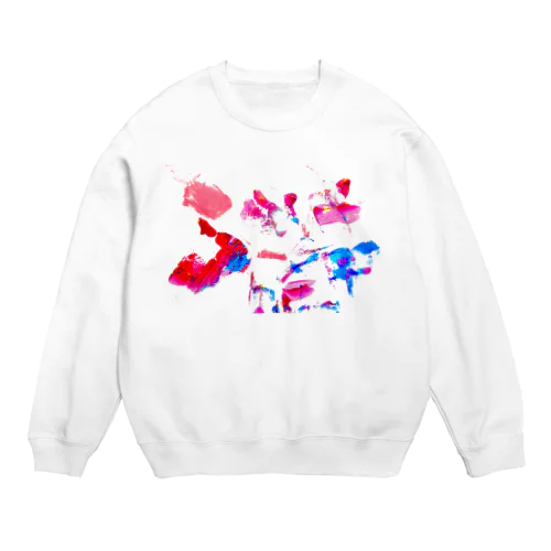 しゃしゃっとカラフル Crew Neck Sweatshirt