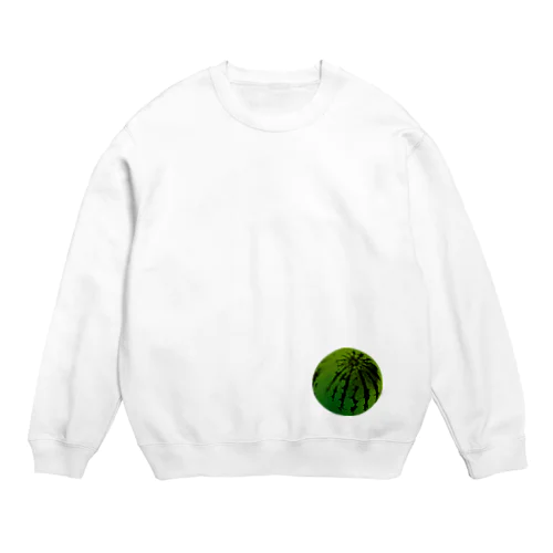 すいか -watermelon- 丸 Crew Neck Sweatshirt