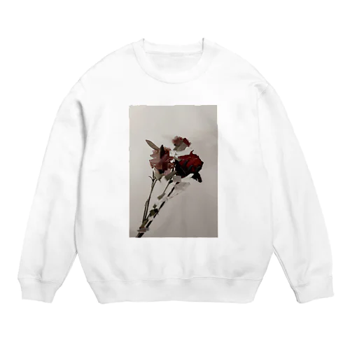 ドライフラワー Crew Neck Sweatshirt