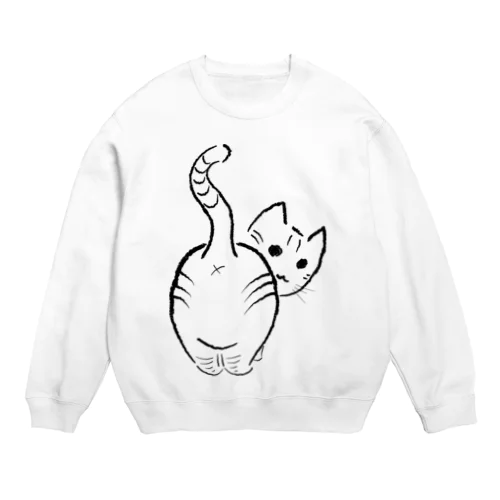 おしり Crew Neck Sweatshirt