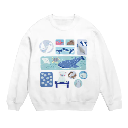 僕のアクアリウム Crew Neck Sweatshirt