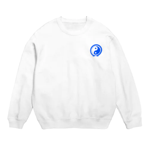 犬yinyang Crew Neck Sweatshirt