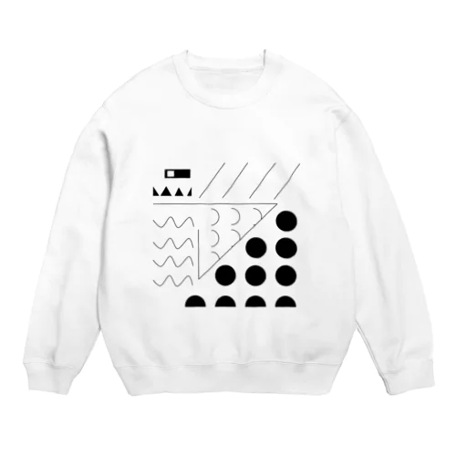 白大蛇 Crew Neck Sweatshirt