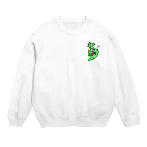 しゃっちょうの妻っちょ幸子 Crew Neck Sweatshirt