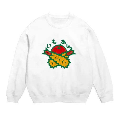 パ紋No.3446 いもあん Crew Neck Sweatshirt