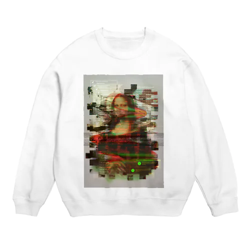 モナリザコラージュ3 Crew Neck Sweatshirt