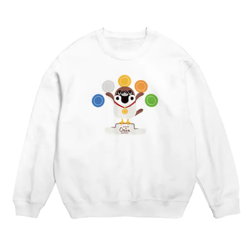 競技　おしゃべり Crew Neck Sweatshirt