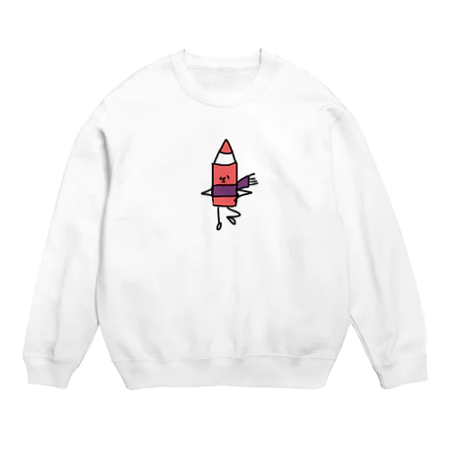 あかぺん先生 Crew Neck Sweatshirt