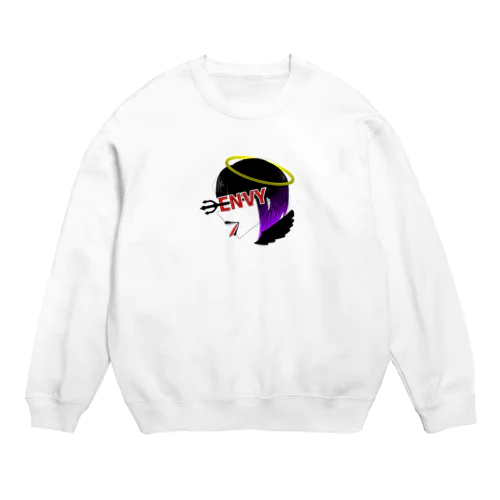 【ENVY】一作目 堕天使 アイコンロゴ Crew Neck Sweatshirt