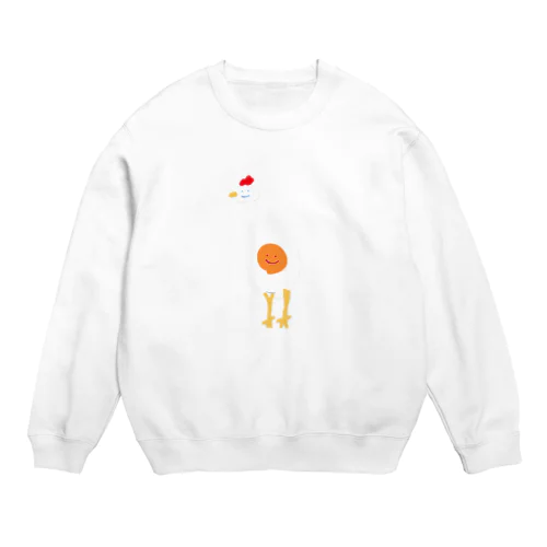 yude_tamago Crew Neck Sweatshirt