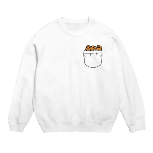 ポケたぬ Crew Neck Sweatshirt