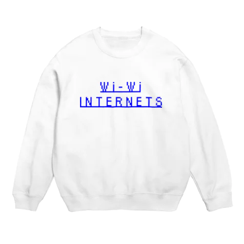 Wi-Wi INTERNETS Crew Neck Sweatshirt