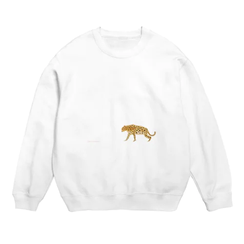 レオパード Crew Neck Sweatshirt