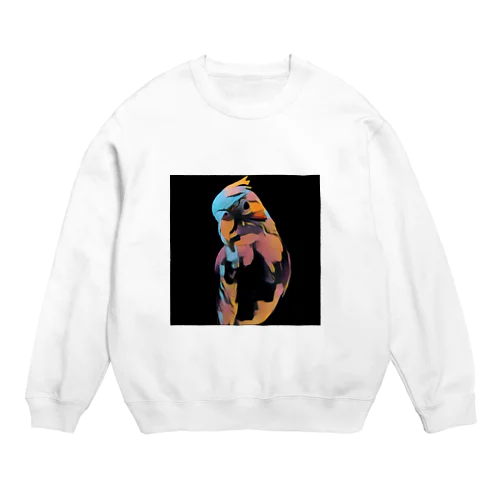 オカメインコ Crew Neck Sweatshirt