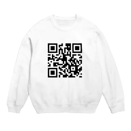 QRコード Crew Neck Sweatshirt