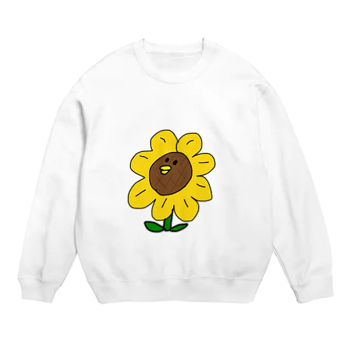 ひまわりなへんげんじざいくん Crew Neck Sweatshirt