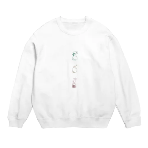 コケミミシリーズ Crew Neck Sweatshirt