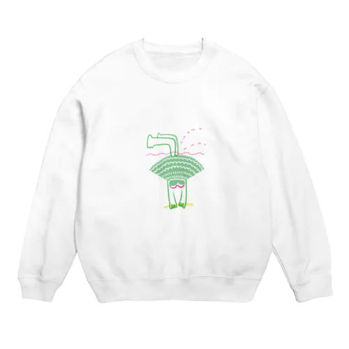 およぐヒト Crew Neck Sweatshirt