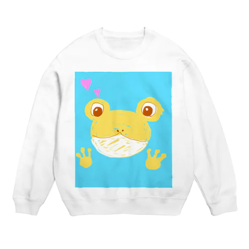 カエルちゃん Crew Neck Sweatshirt