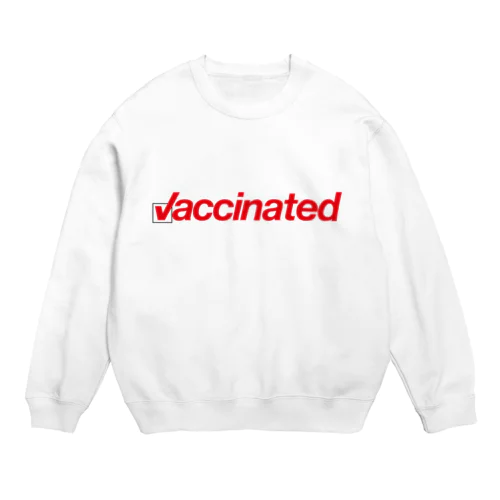 Vaccinated／新型コロンウイルス・ワクチン接種済み スウェット