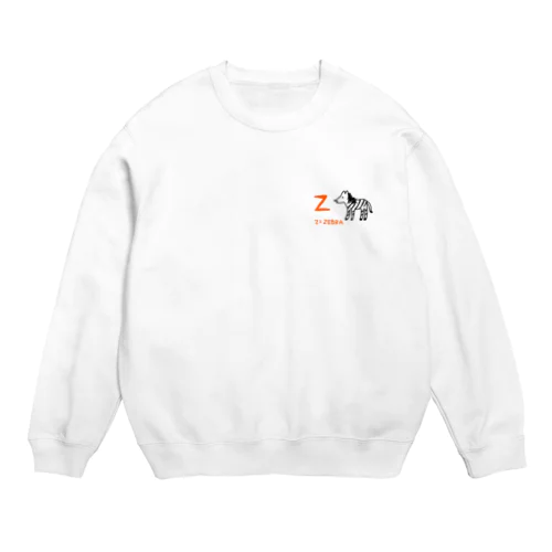 Z=ZEBRA  Crew Neck Sweatshirt