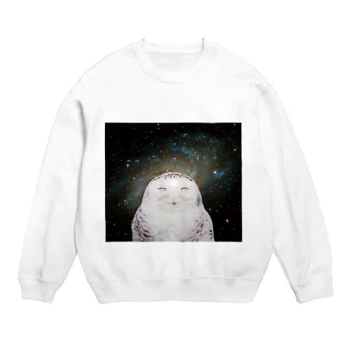 宇宙梟 Crew Neck Sweatshirt