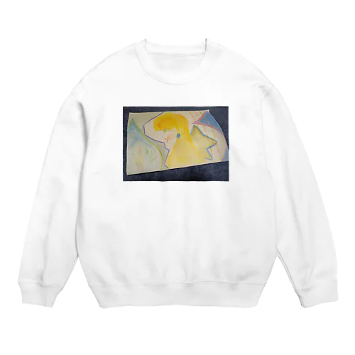 少女のみる世界 Crew Neck Sweatshirt