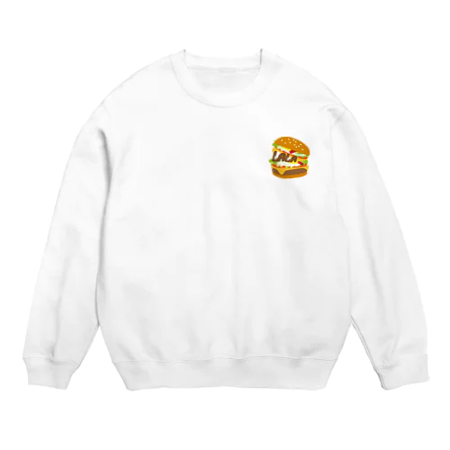 LaLaハンバーガー Crew Neck Sweatshirt