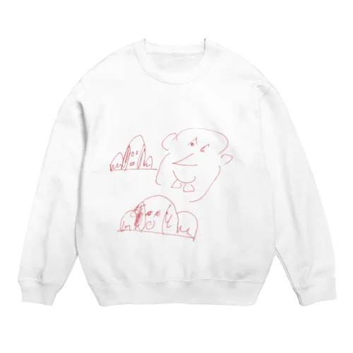 山くんと山口くん Crew Neck Sweatshirt