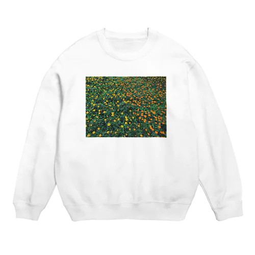 夏の幕張海浜公園 Summer in Kaihin Makuhari  Crew Neck Sweatshirt