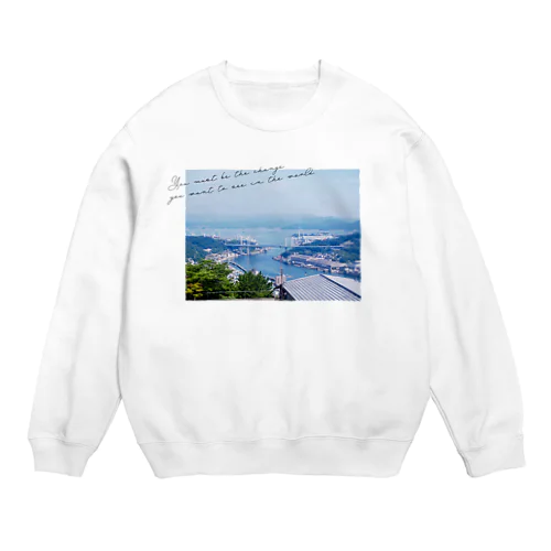 尾道海道 Crew Neck Sweatshirt