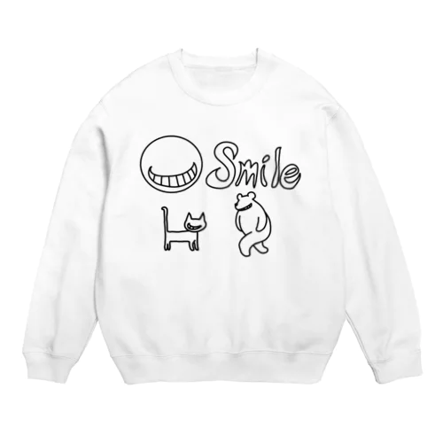 Smile Crew Neck Sweatshirt